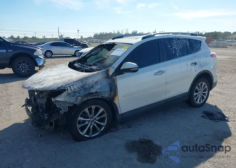 2017 Toyota Rav4 Limited z USA, uszkodzony, nr VIN 2T3DFREV9HW546716